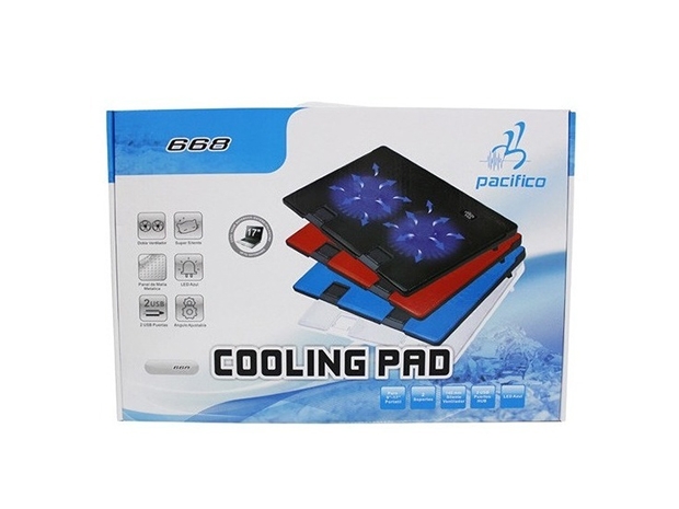 &ua BASE COOLER PARA NOTEBOOK 668